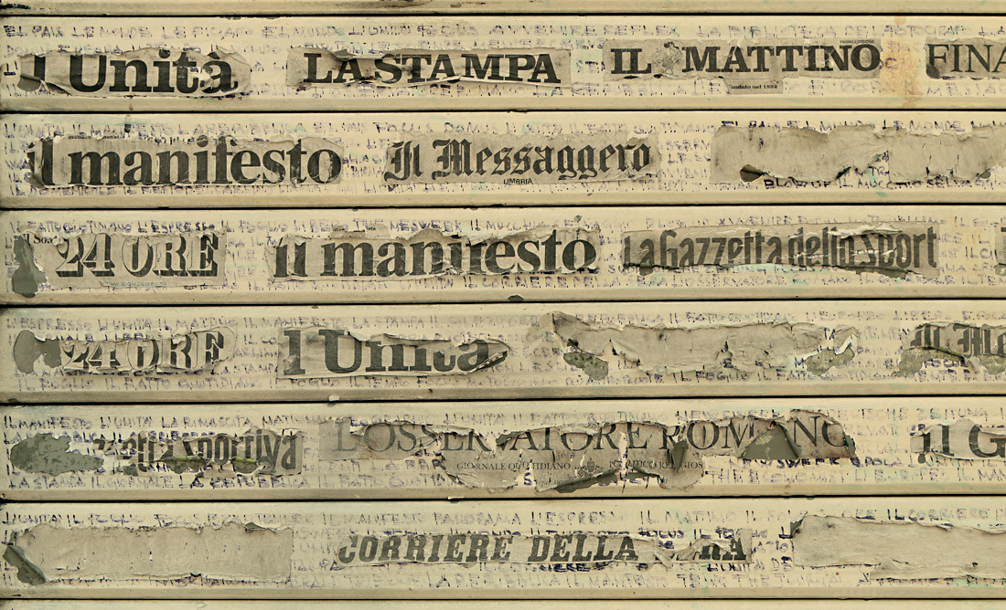 Lo sbiadimento culturale dell'informazione stampata