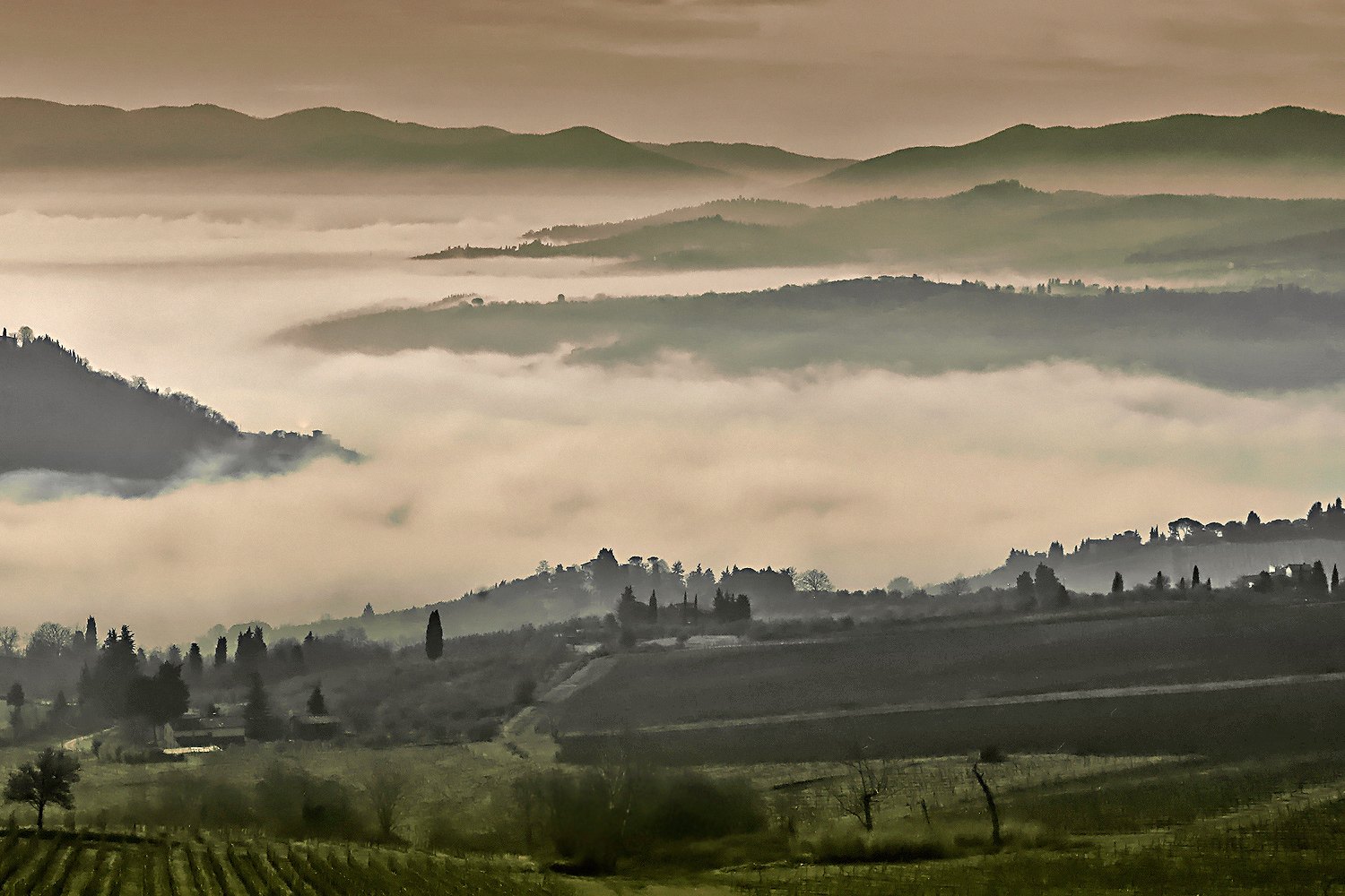 Panorama da Vallombrosa