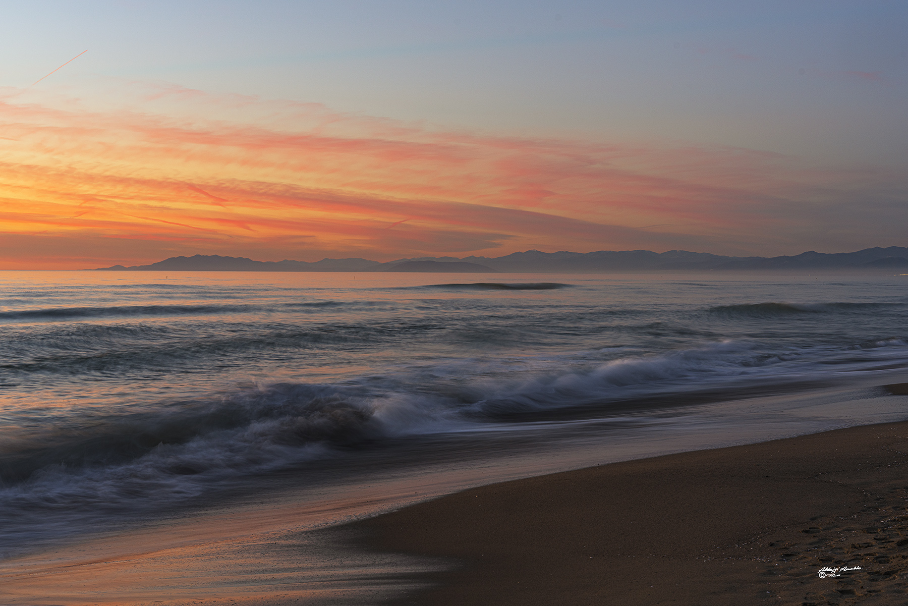 Tramonto d'inverno..