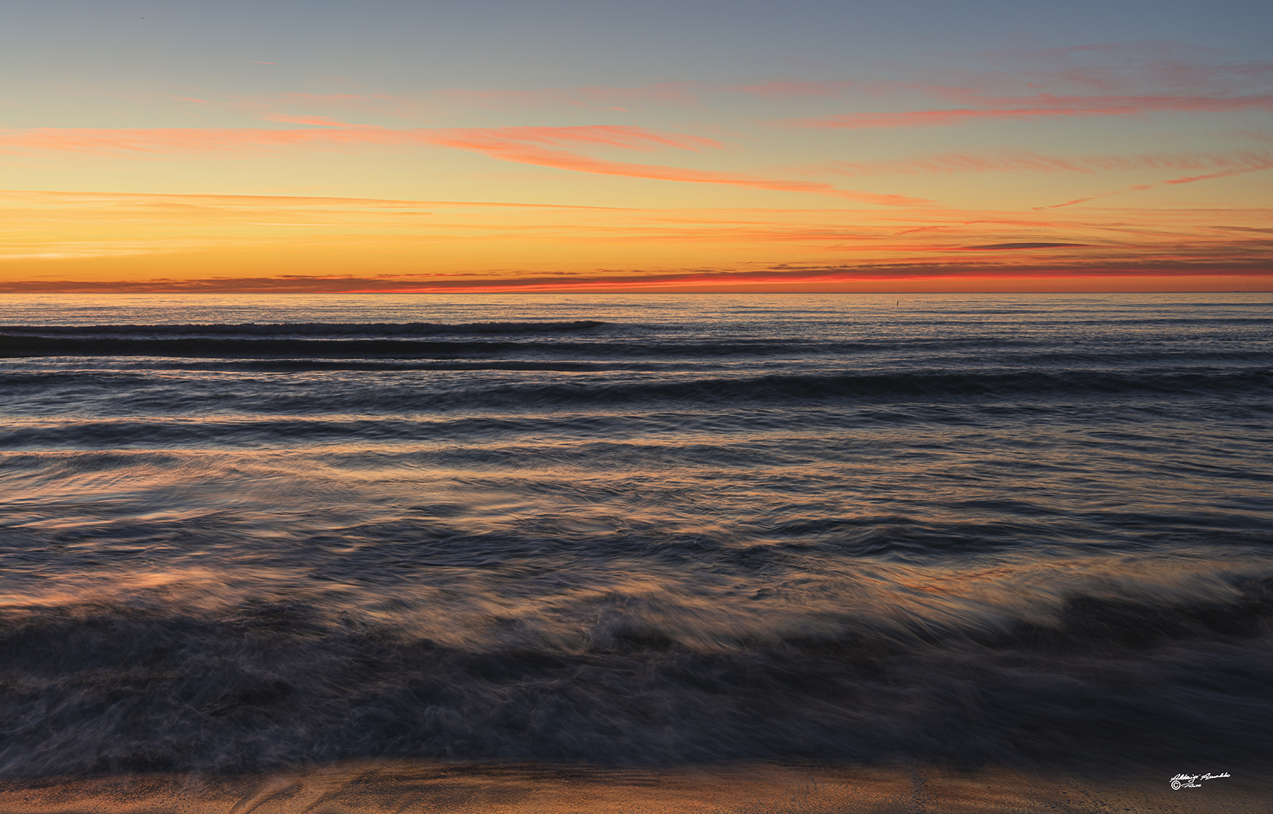 Colors inverali di un Tramonto..