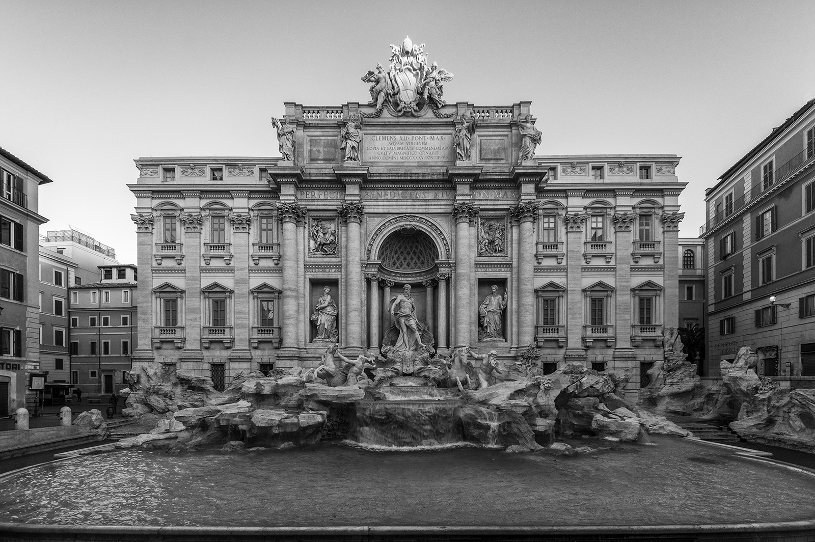 Fontana di Trevi Gennaio 22