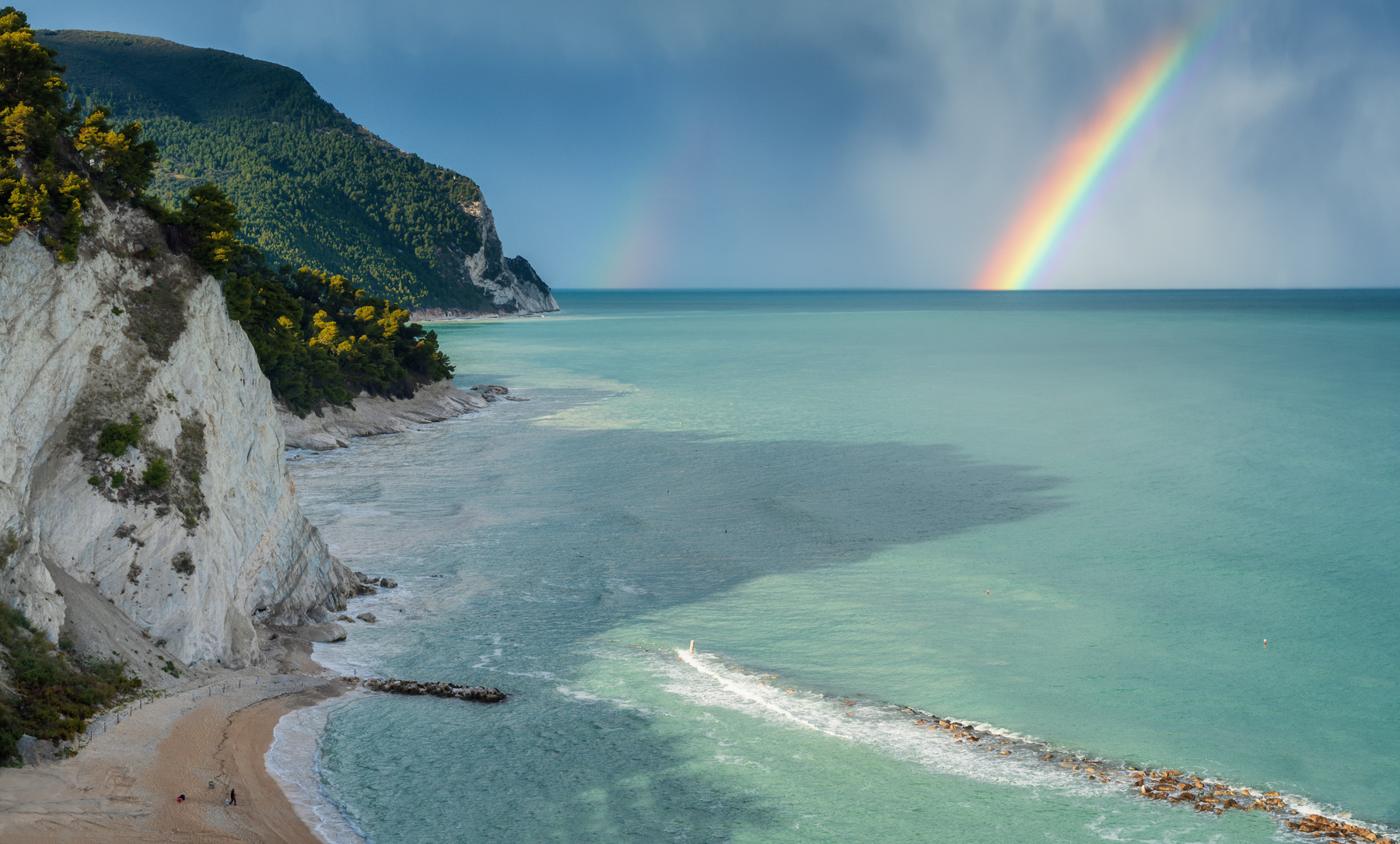 Il Conero e l'Arcobaleno