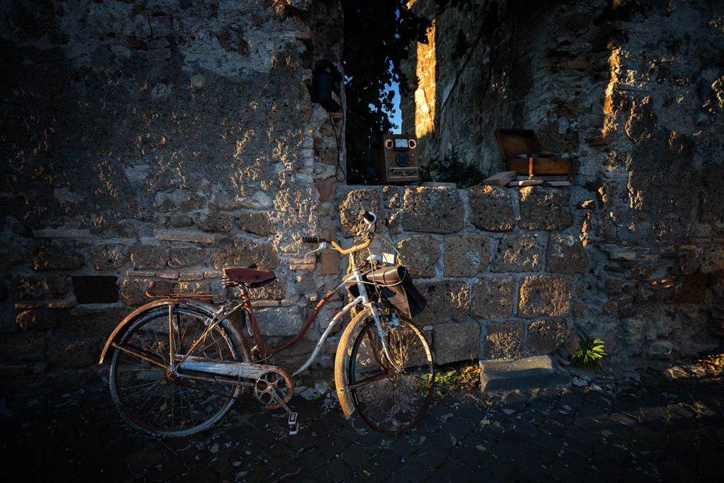 la vecchia bicicletta