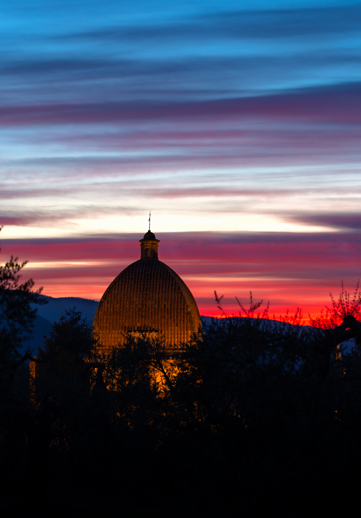 Santuario al tramonto "francese"