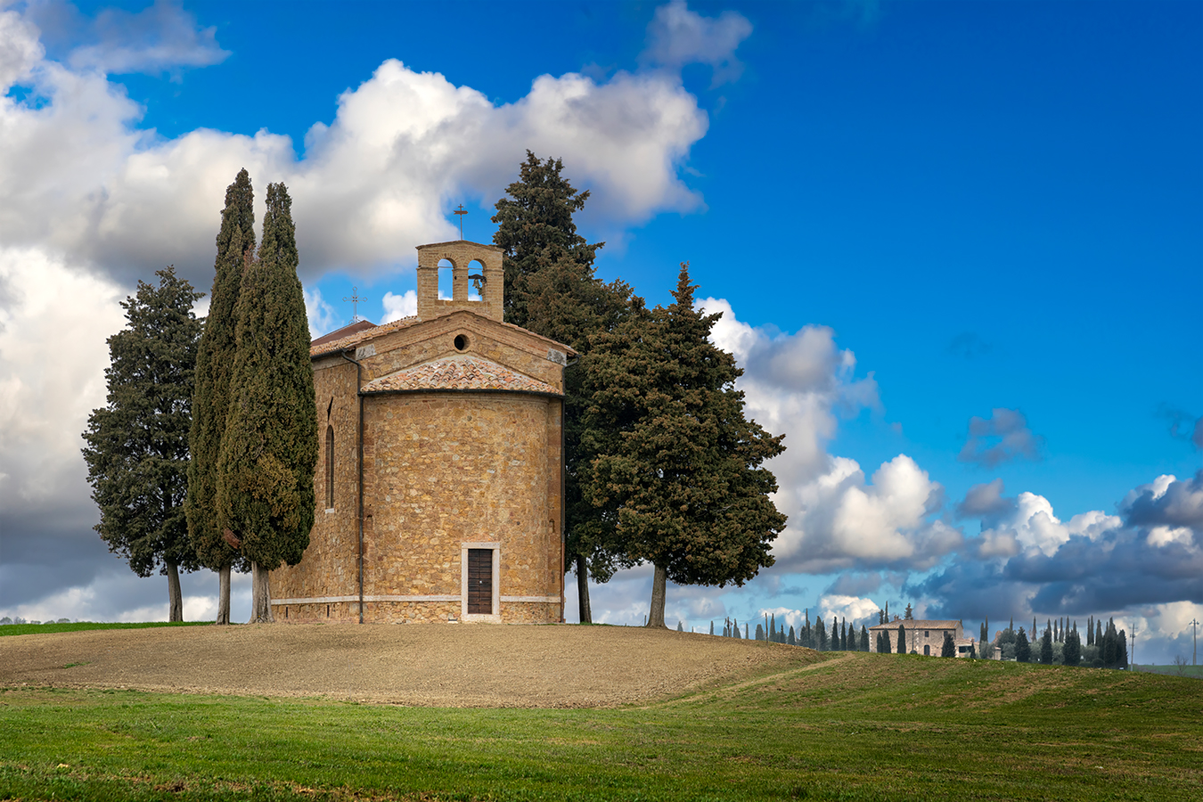 Cappella della Madonna di Vitaleta - Back