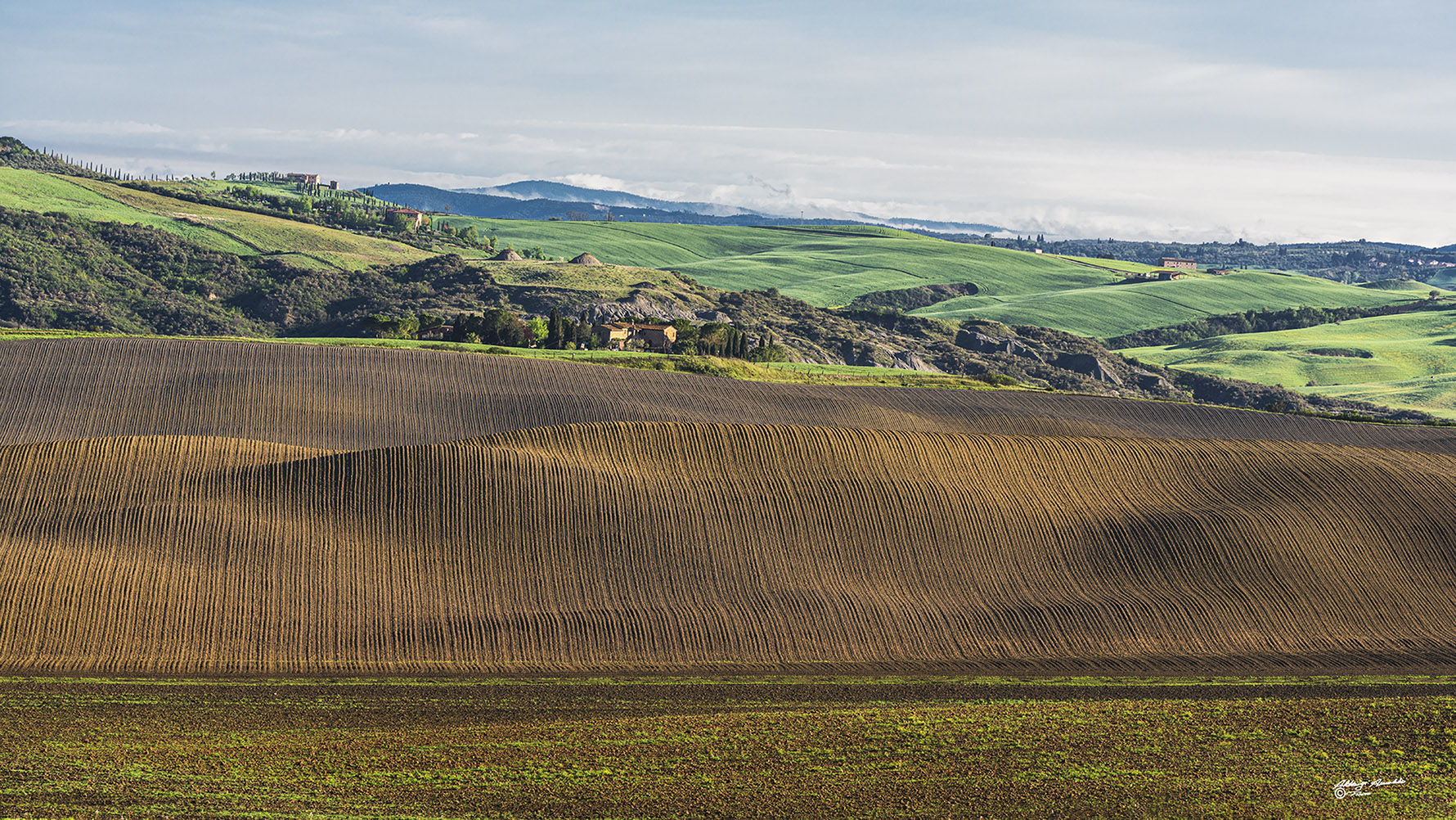 Terre lavorate. 3 Val d'Orcia..