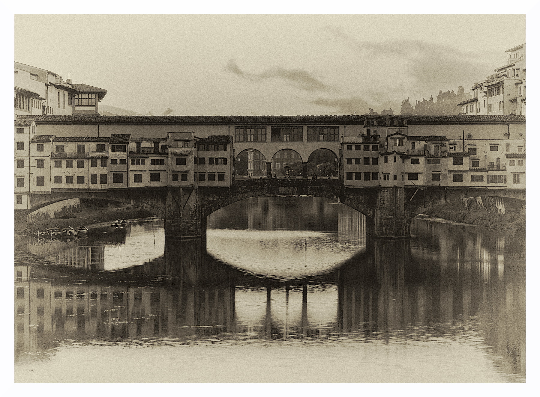 Ponte vecchio in stile antico