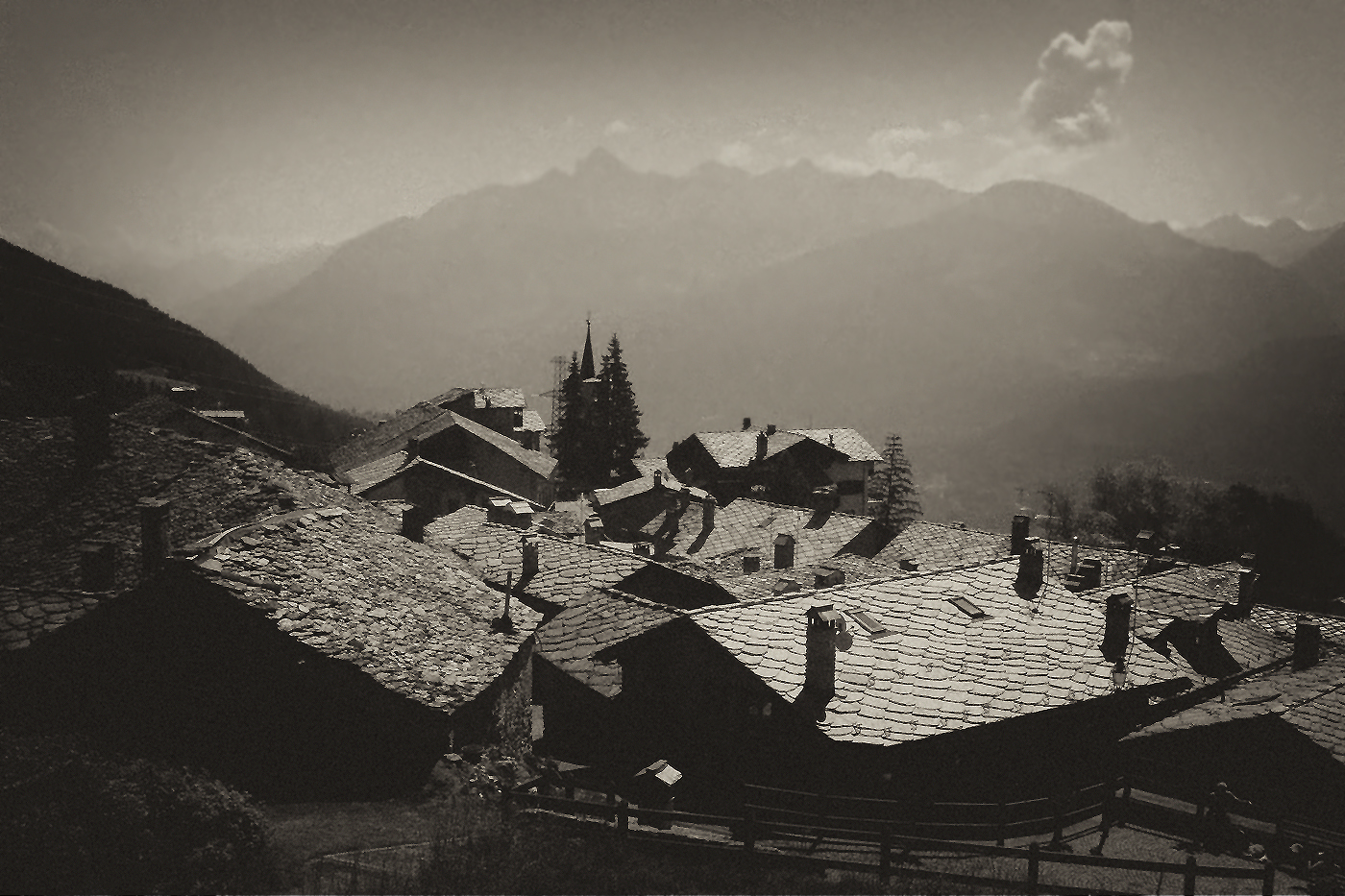 Tetti a Vetan (Val D'Aosta)