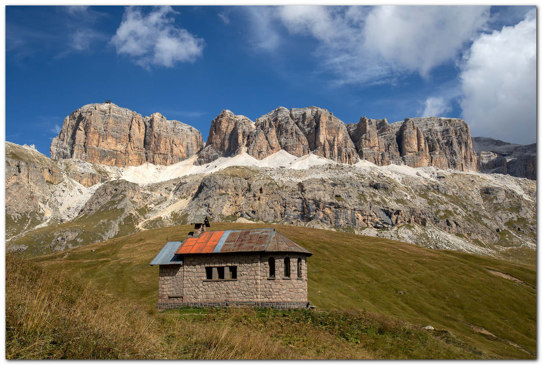 Sass Pordoi nel gruppo del Sella