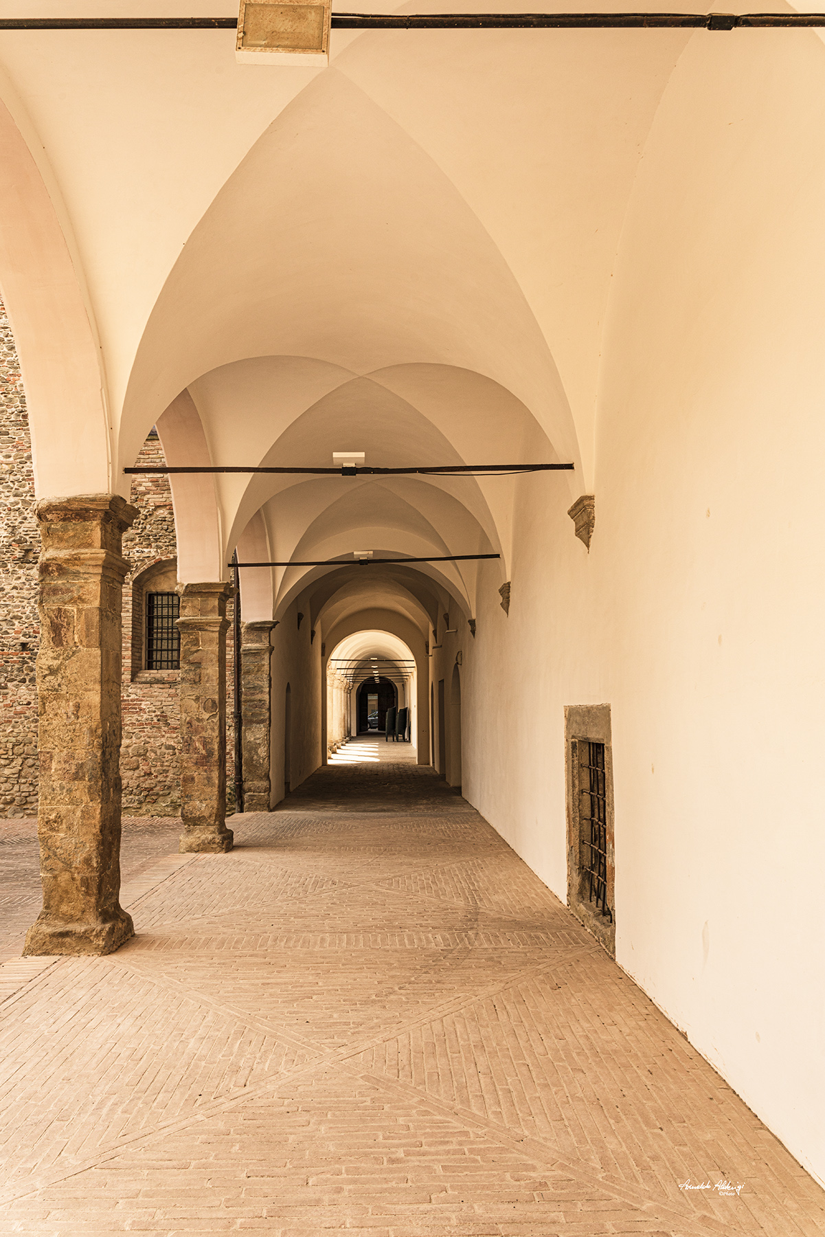 Loggiato Palazzo Ducale. Urbania.