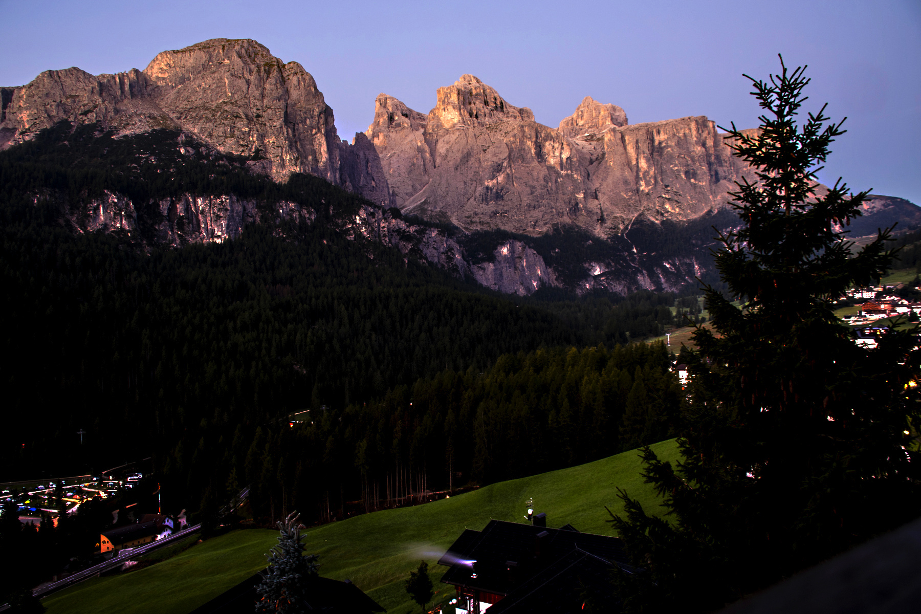 Prima luce sul Sella