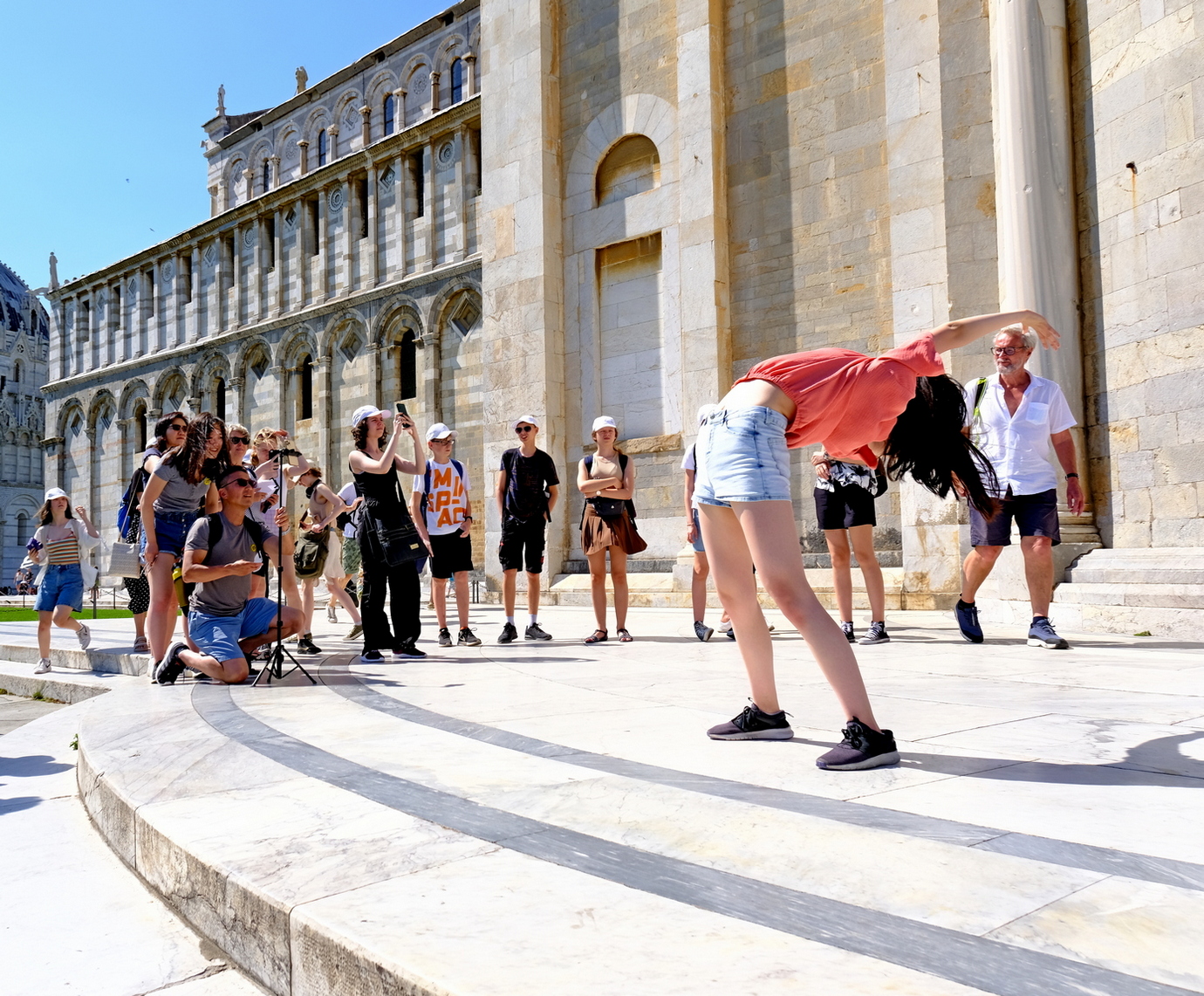 .... in posa, a Pisa ....