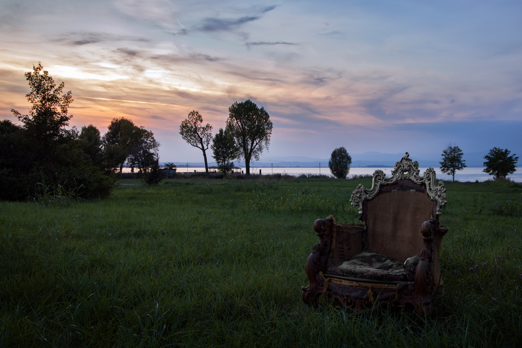 Un trono sul Garda