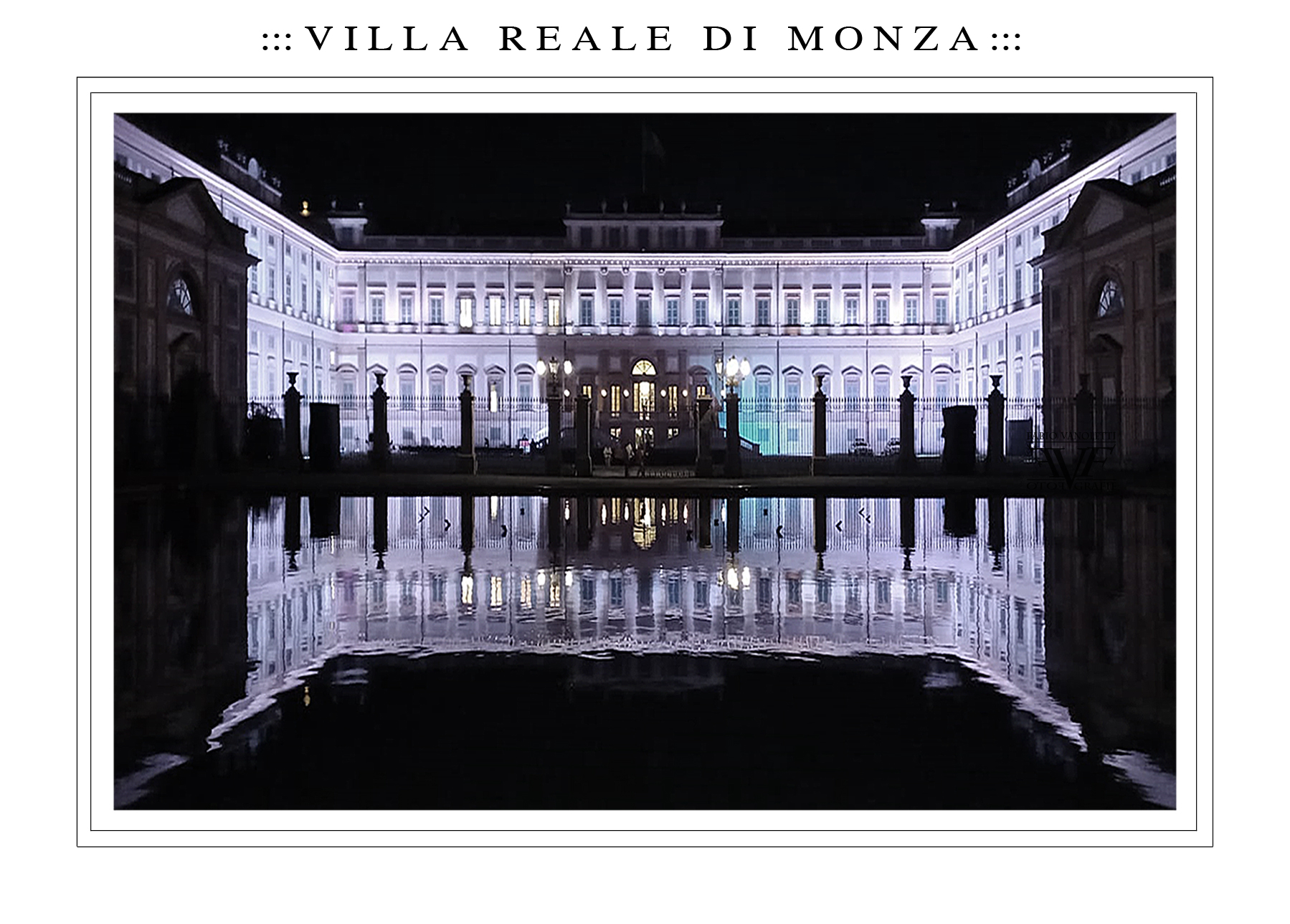 ::: V I L L A R E A L E D I M O N Z A :::