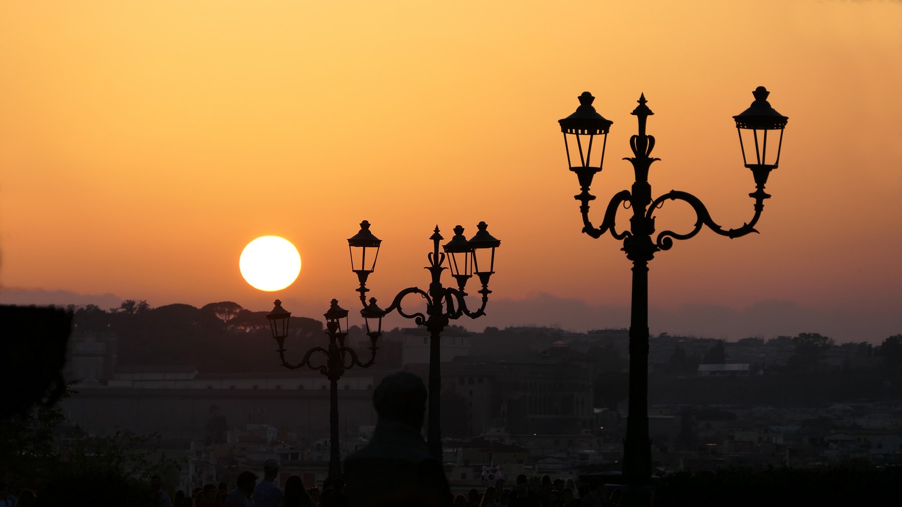 Tramonto al Pincio (Roma)