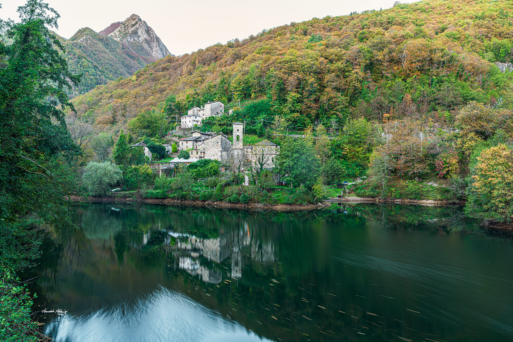 Riflessi al mattino.. Isola Santa 29-10-22