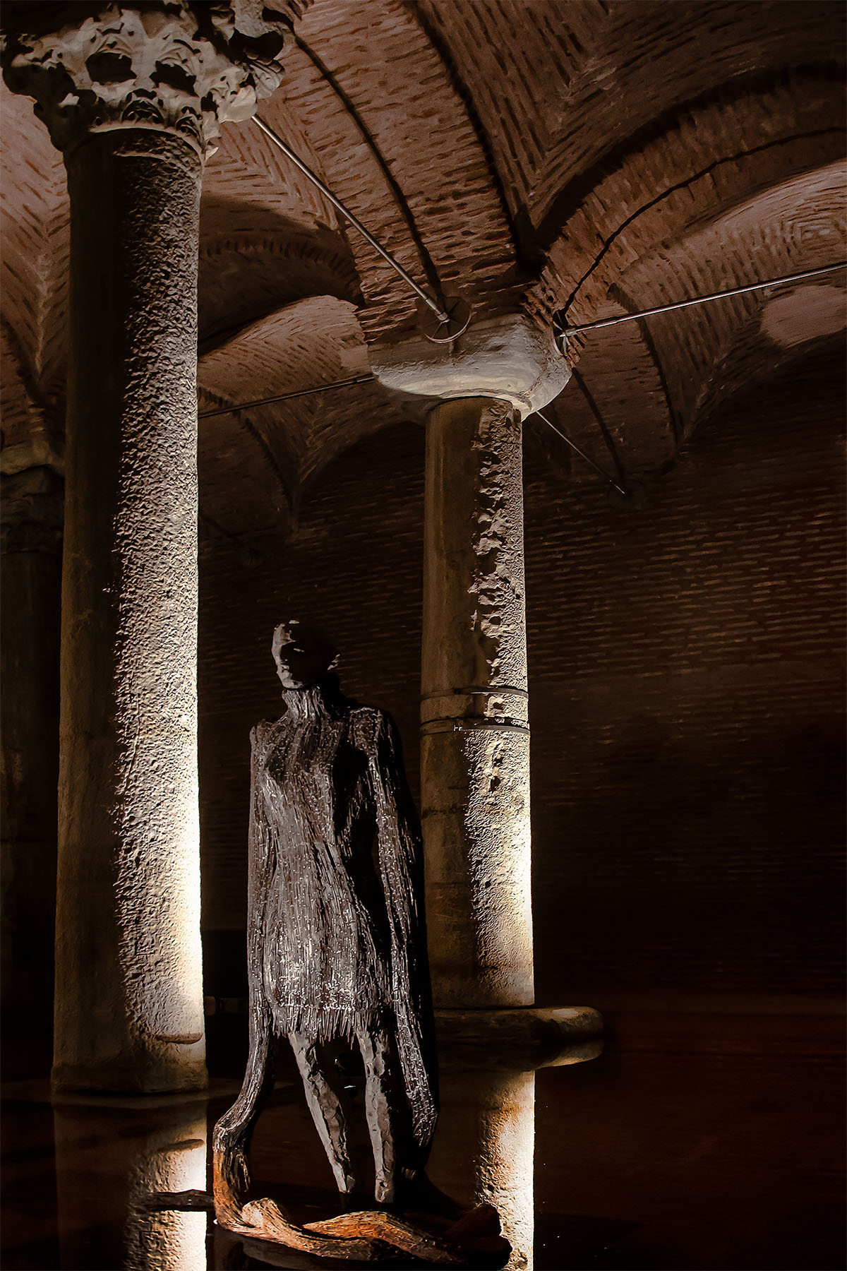 La grande cisterna di Istanbul