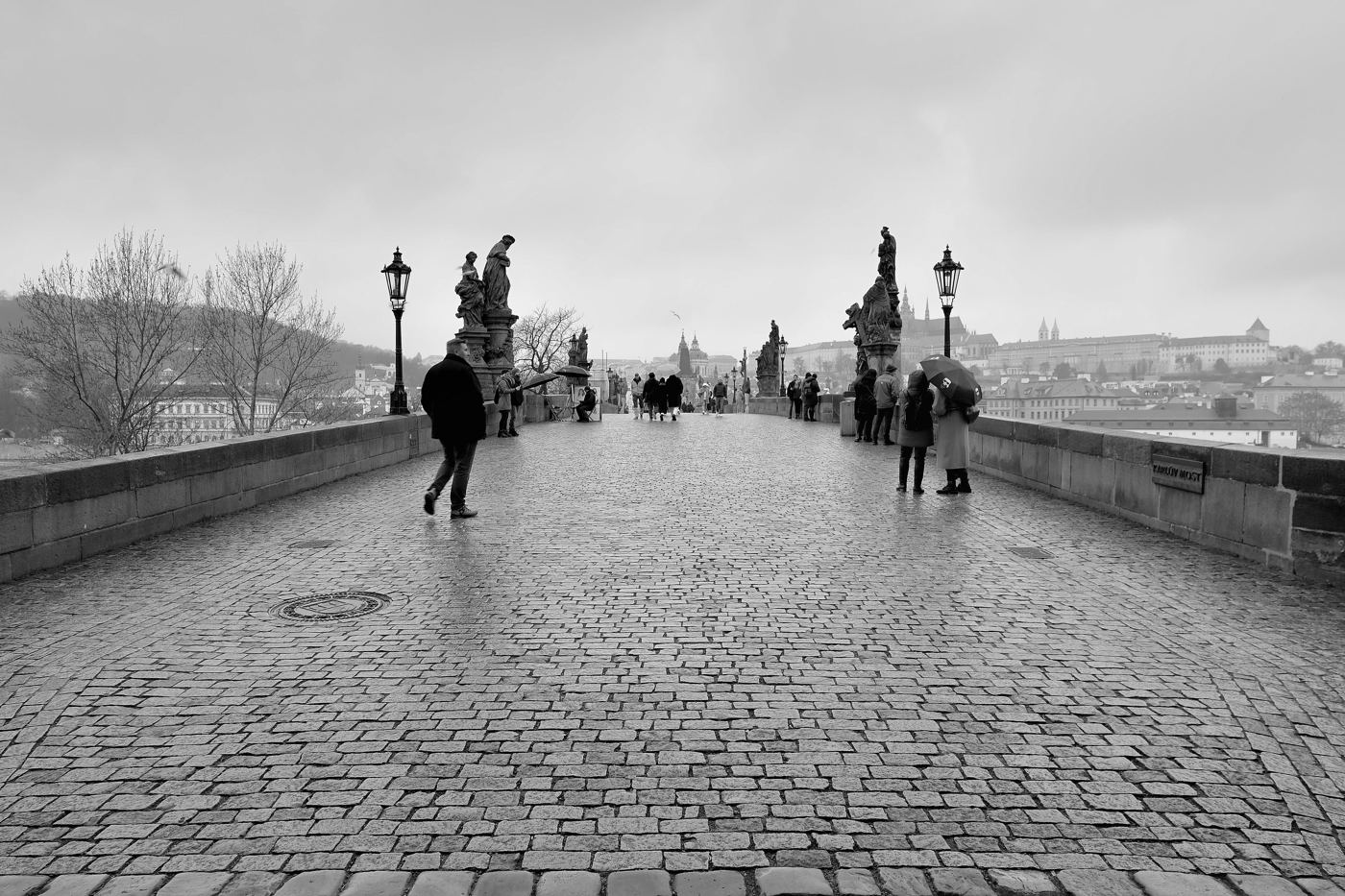 Passeggiata sul ponte