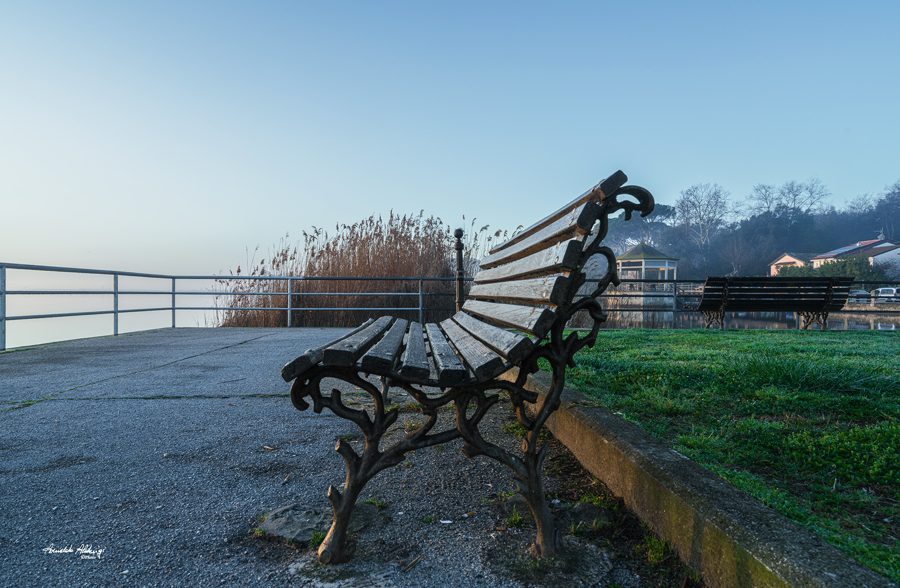 Panchine d'inverno Vuote..