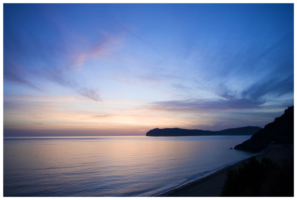 Palinuro al tramonto