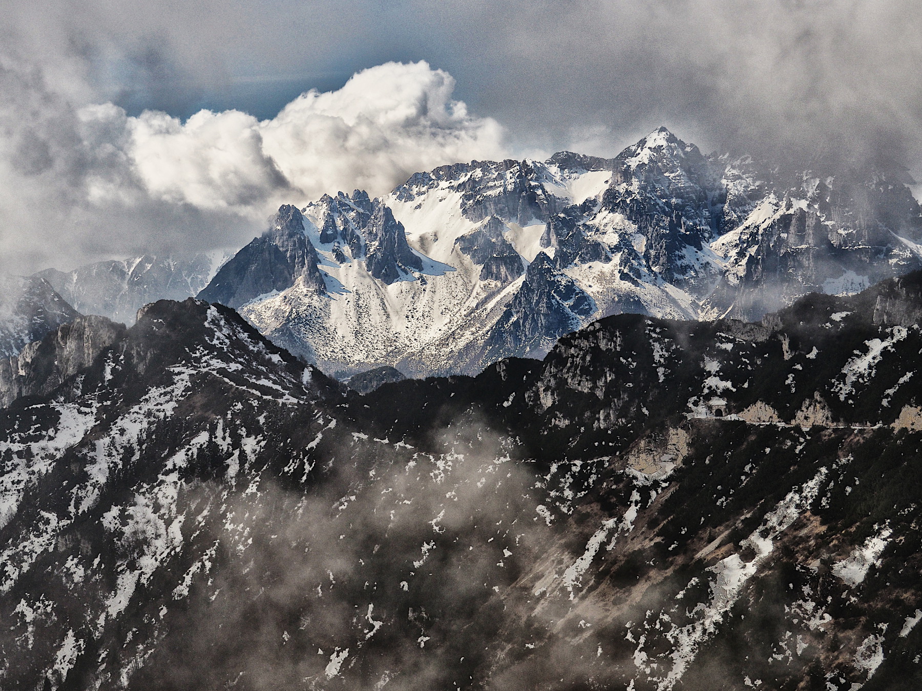 Panorama dal monte Pasubio