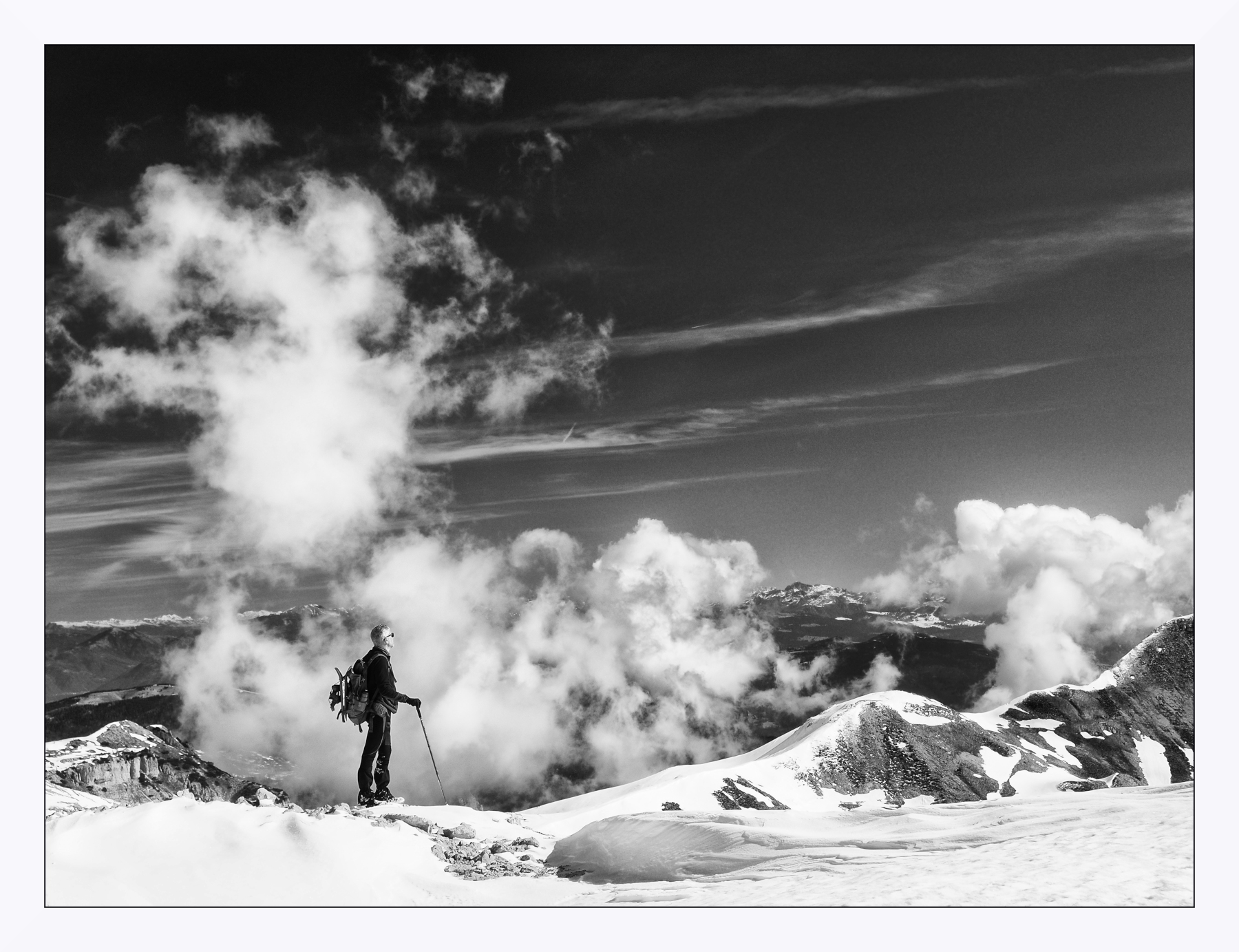 Autoscatto sul Monte Pasubio