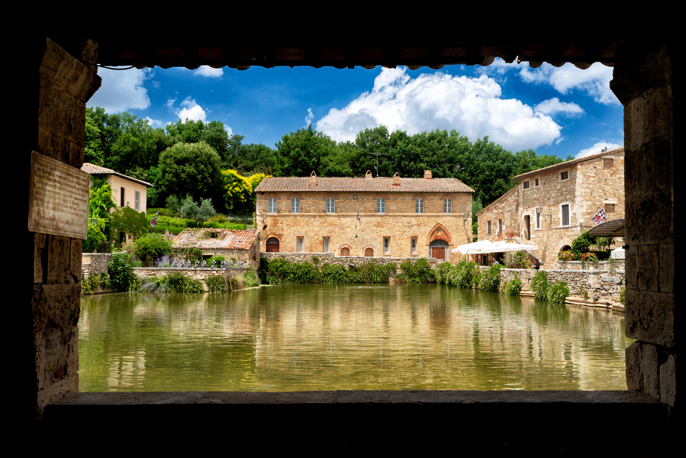 Le terme di bagno a vignoni