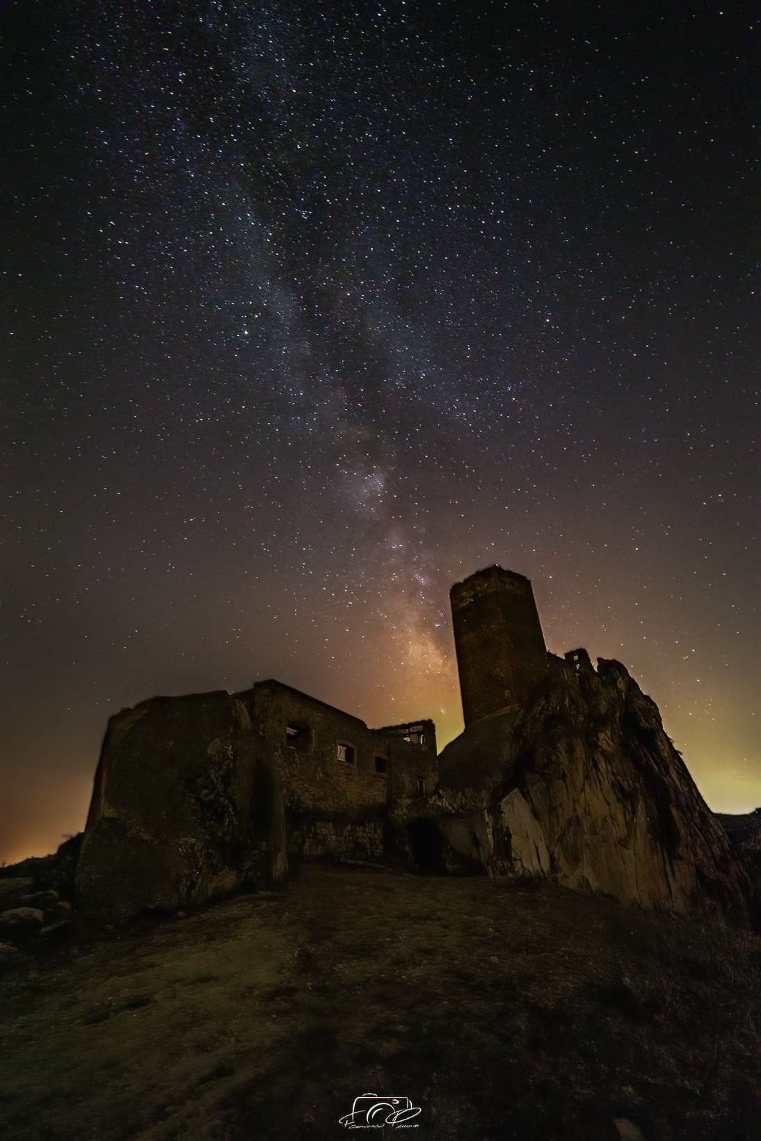 La via lattea ad Aidone