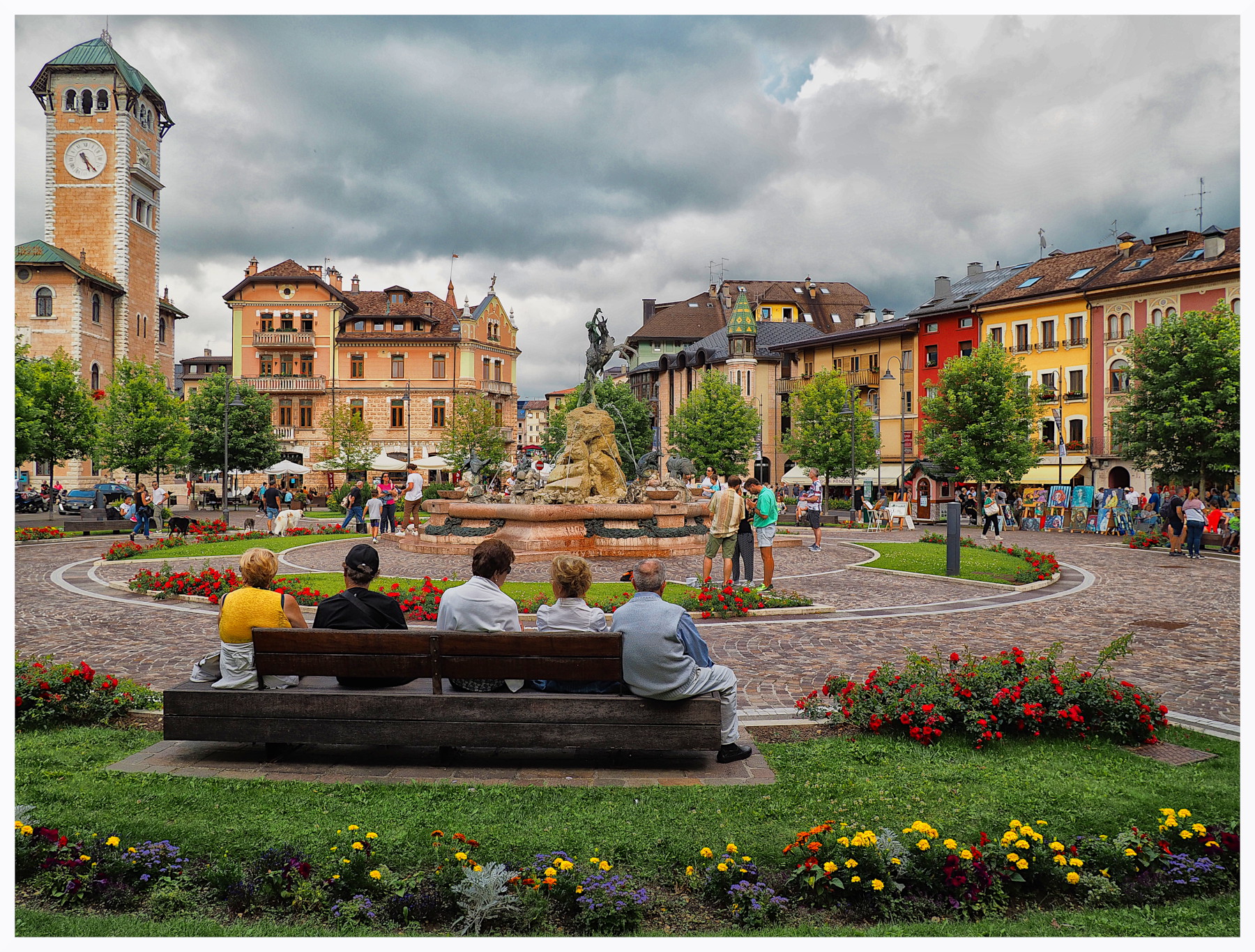 Vacanze d'estate in Piazza Carli