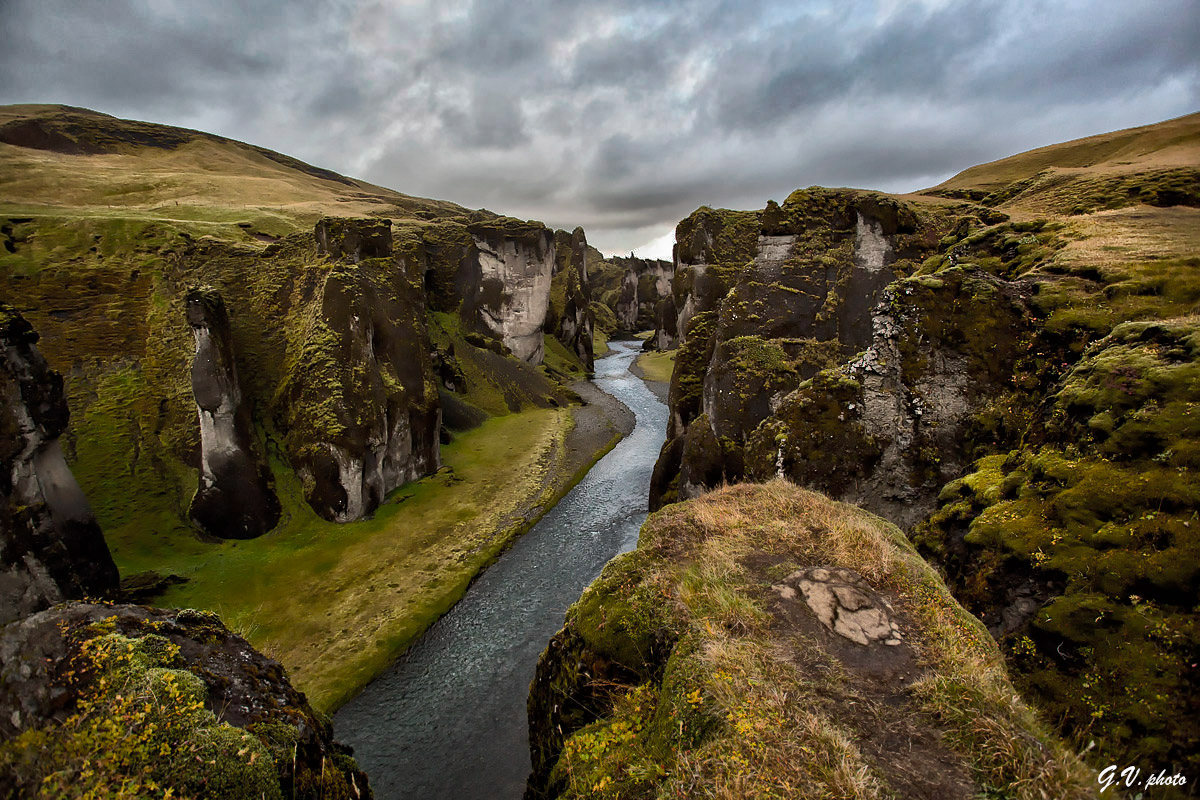 Fjaor�rgljufur canyon