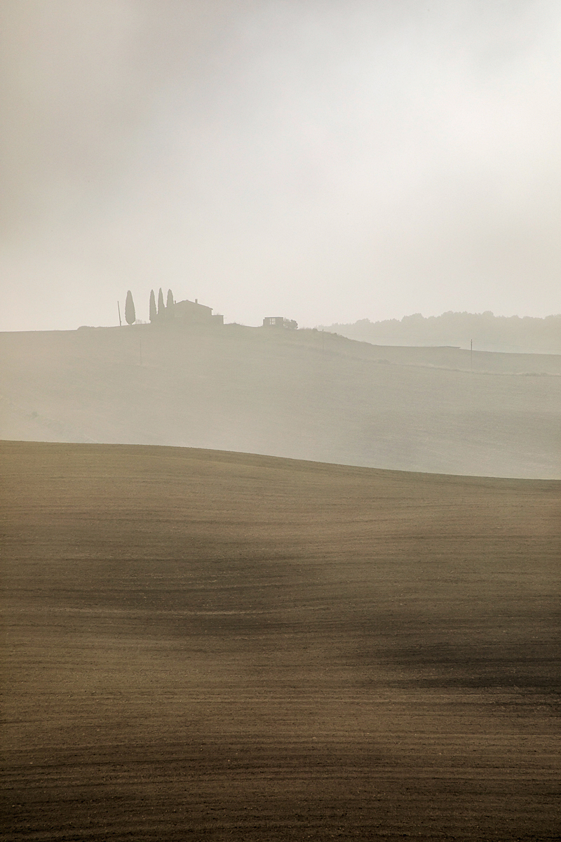 Quando la nebbia accarezza le colline