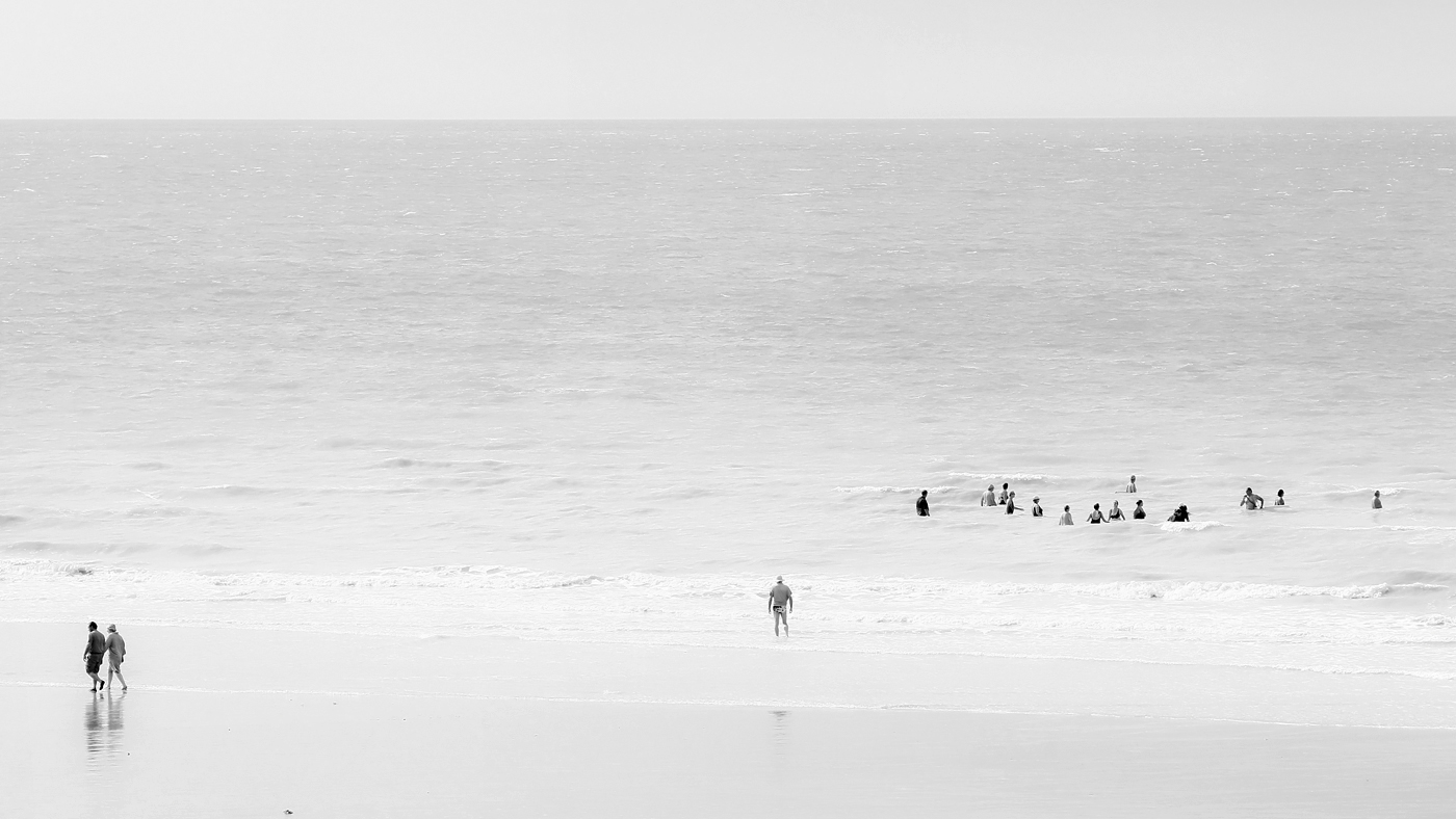 Spiaggia a Dieppe (Normandia)