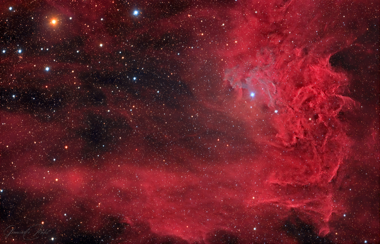 La nebulosa fiammeggiante