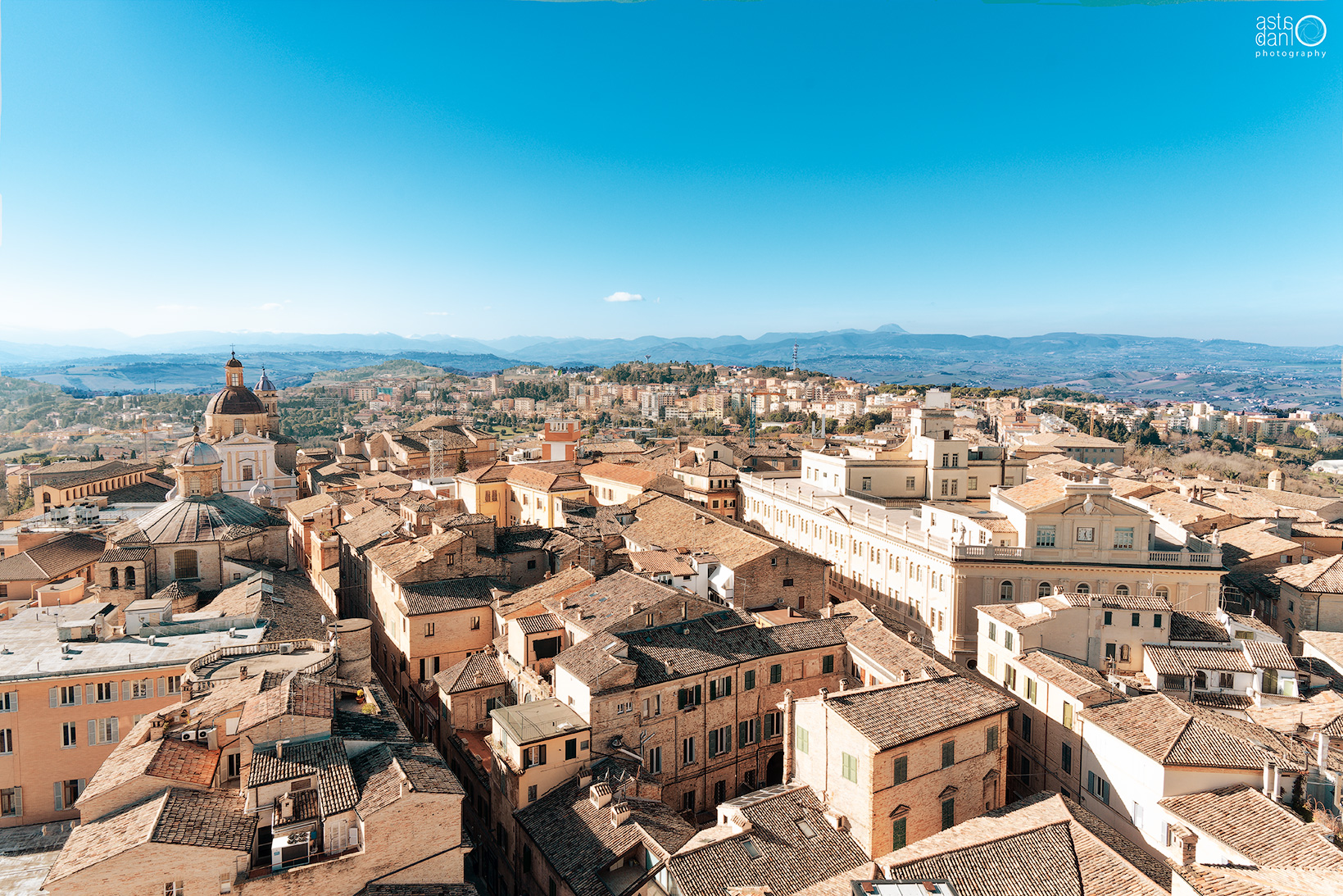 From the clock tower