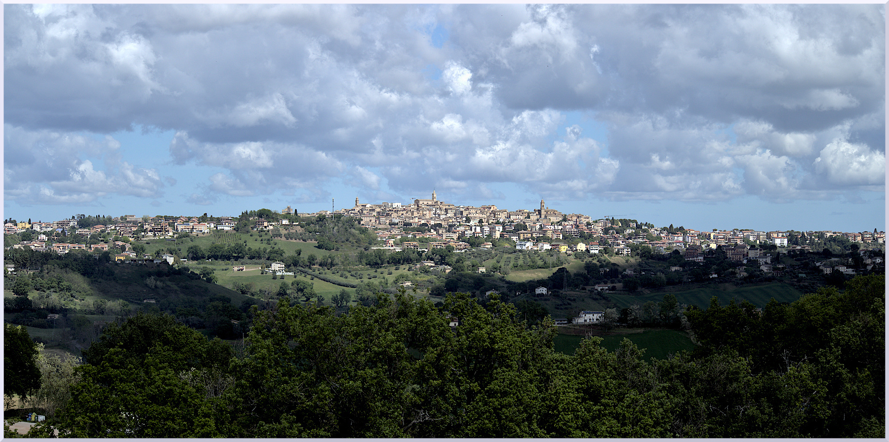 Corridonia tra cielo e terra