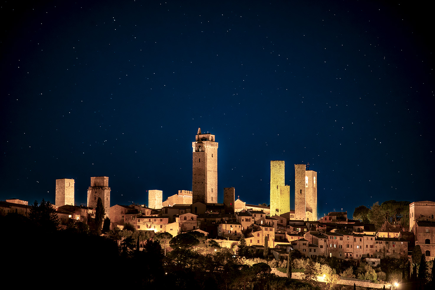 San Gimignano bynight