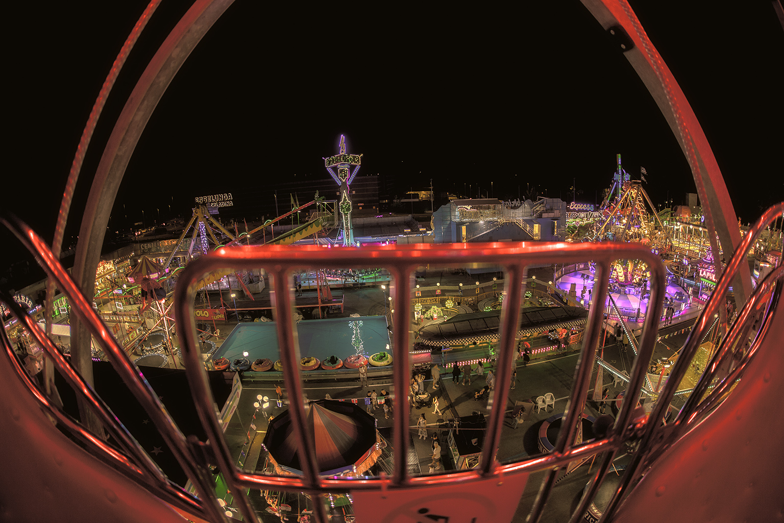 La magia del luna park...