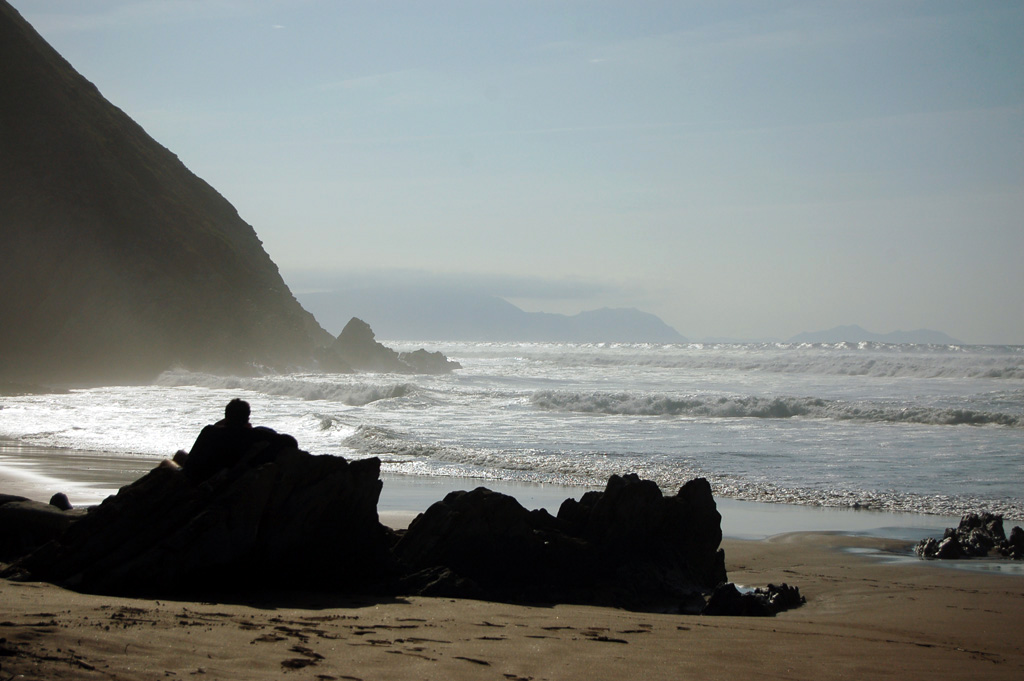 pensando in spiaggia
