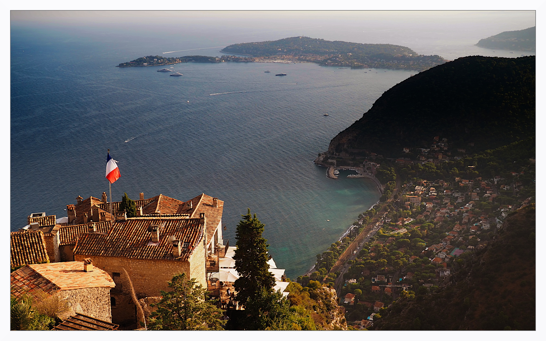 Panorama sulla Costa Azzurra