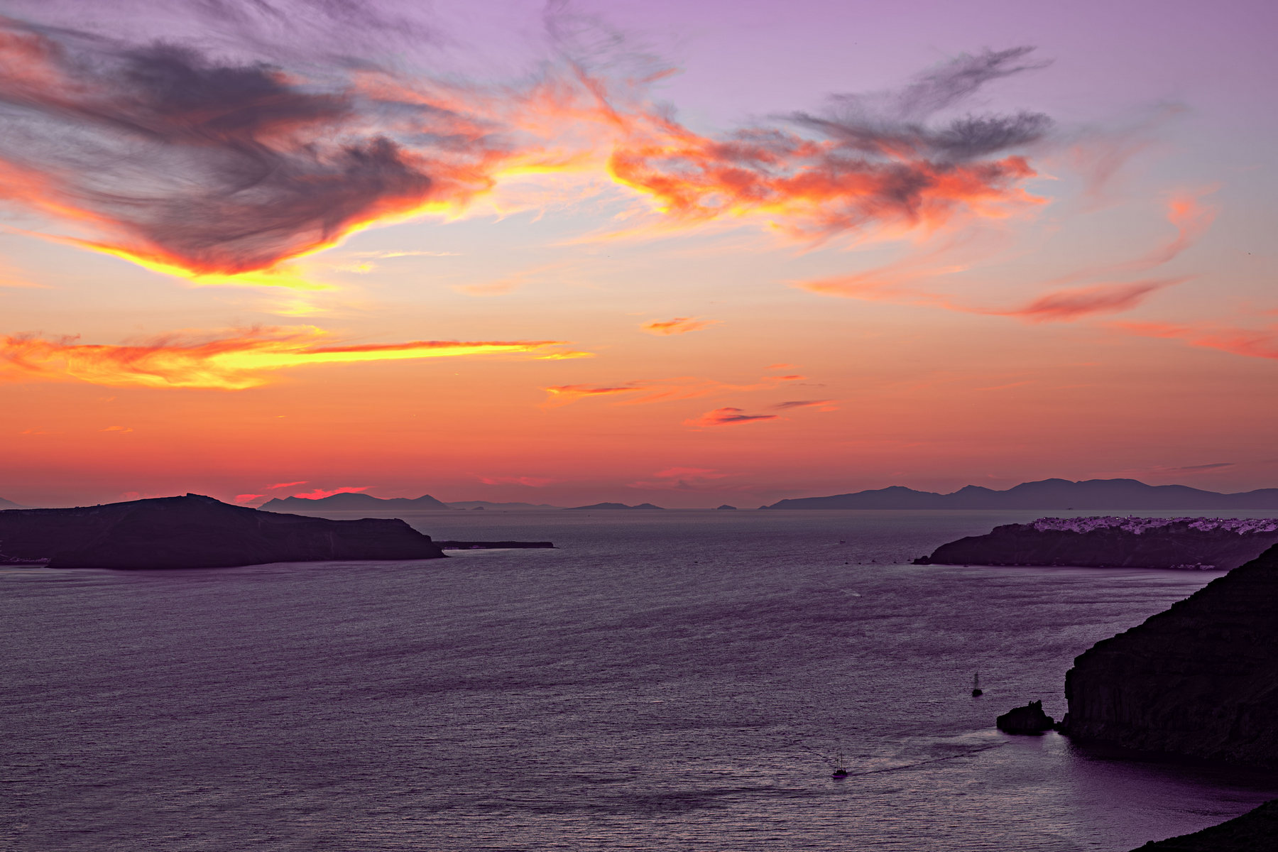 Thirasia e la caldera