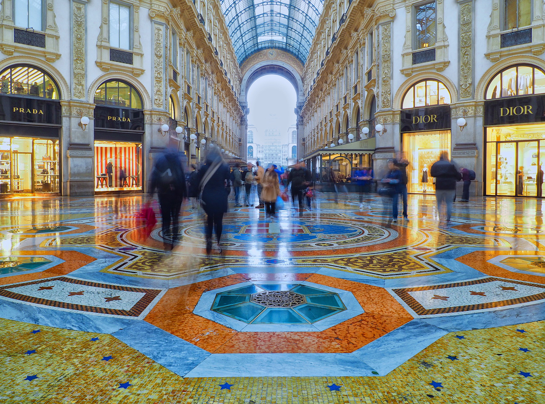 fantasmi in Galleria