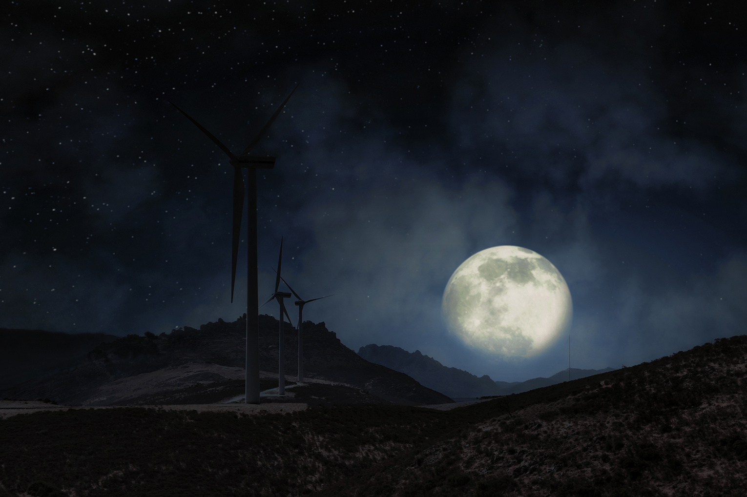 e le pale stanno a guardare...