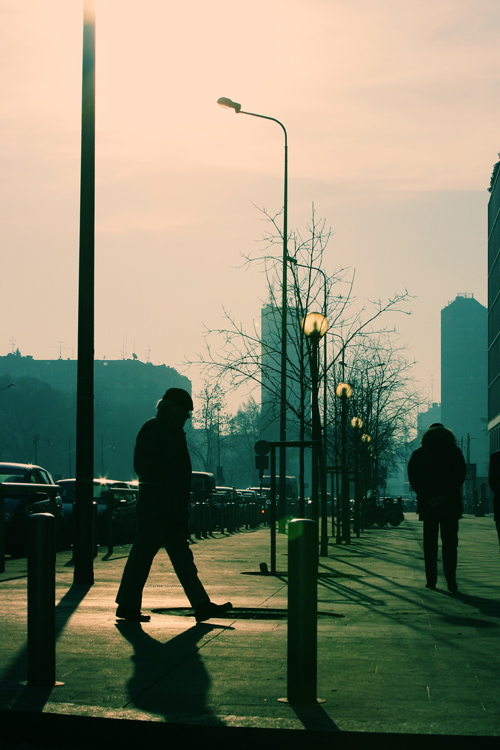 Passeggiata degli uomini soli