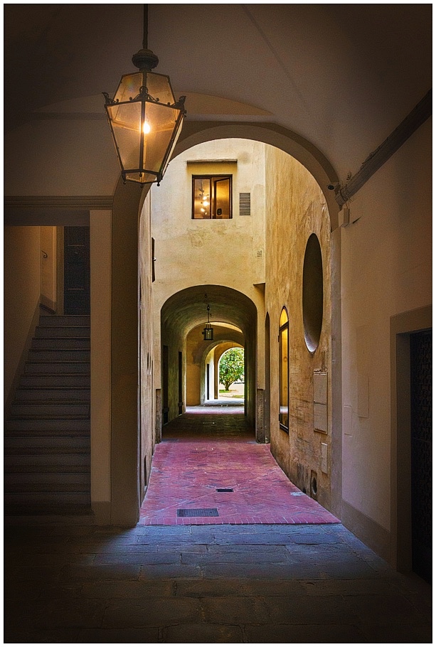 accesso al giardino Frescobaldi