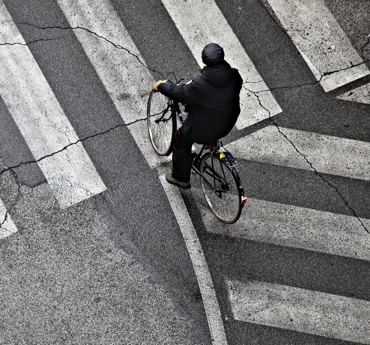 sulle strisce ... pedonali...