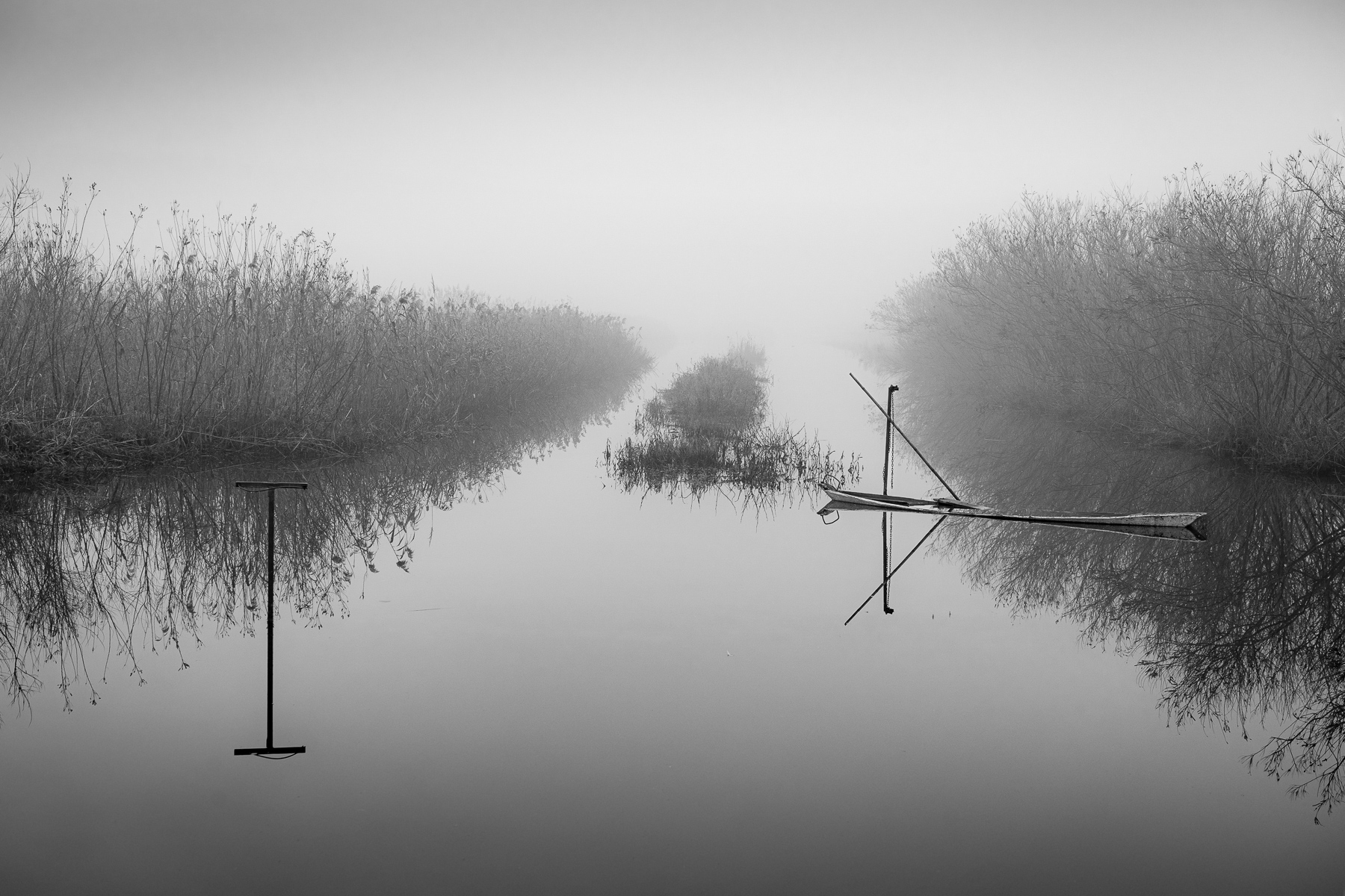 sospeso nello spazio e nel tempo