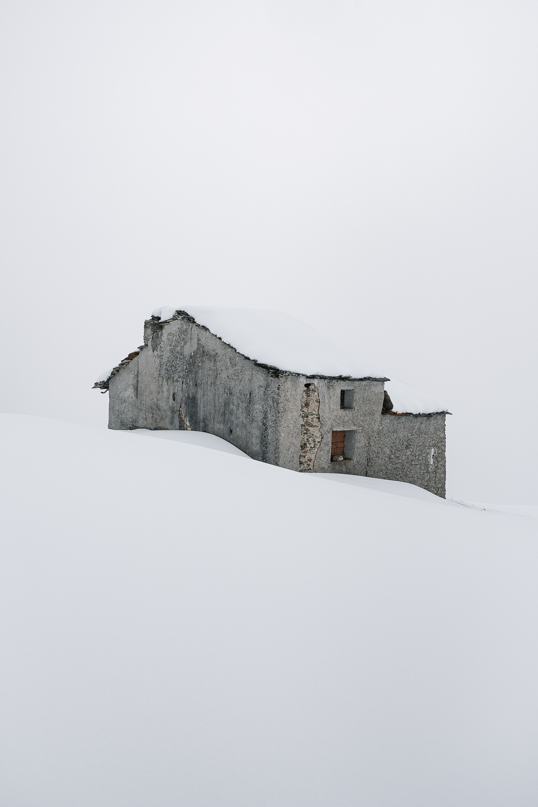 House in white