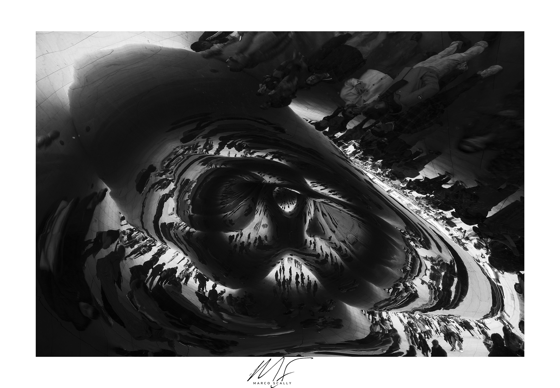 Prospettiva B&W di Could Gate