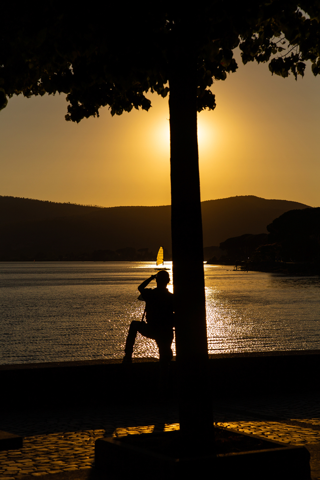 Laggi�...una barca