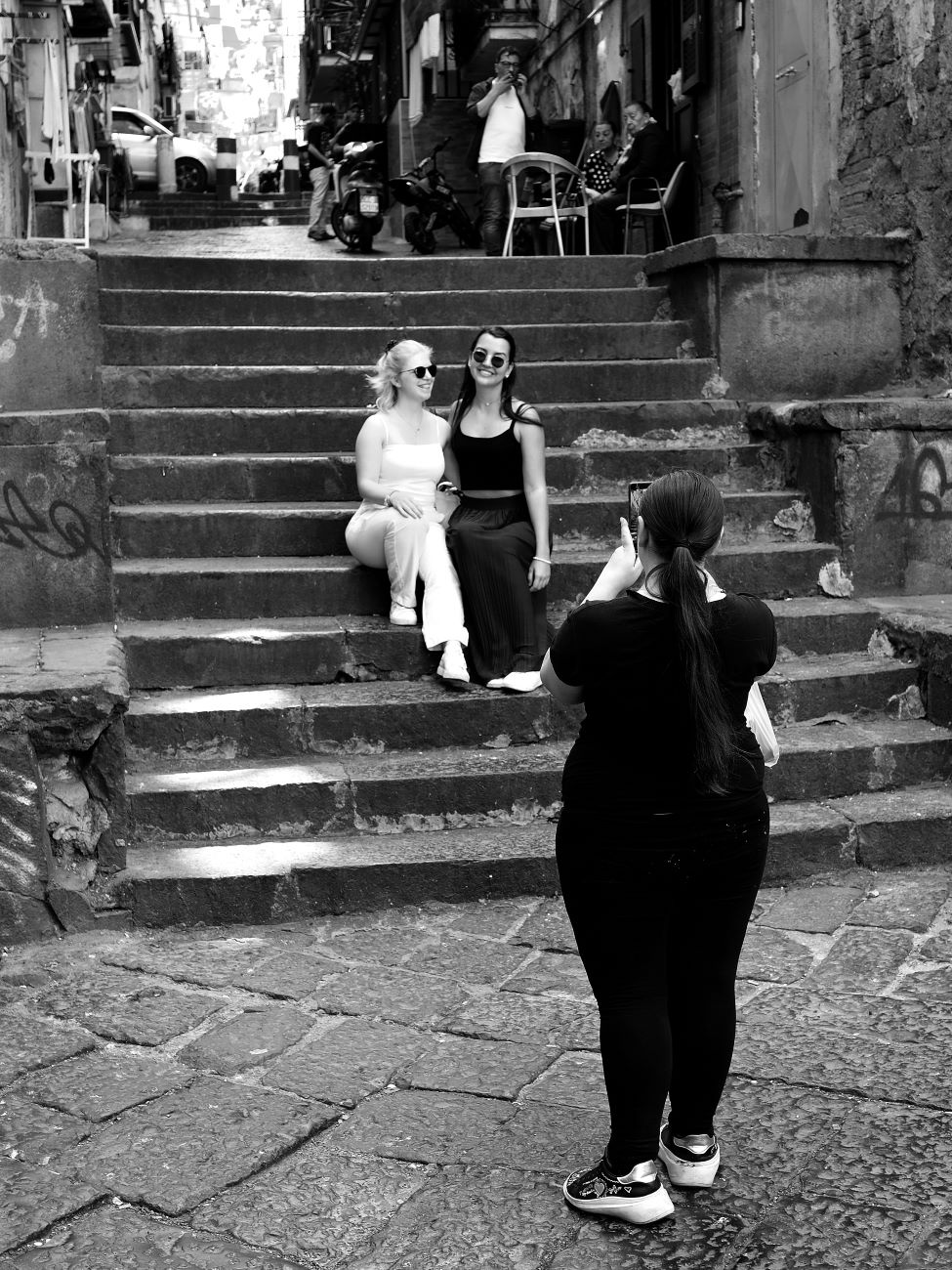 Turiste ai Quartieri Spagnoli